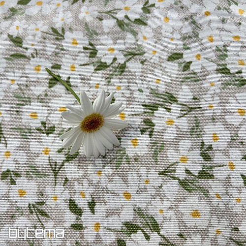 Platzset WEISSE BLUMEN
