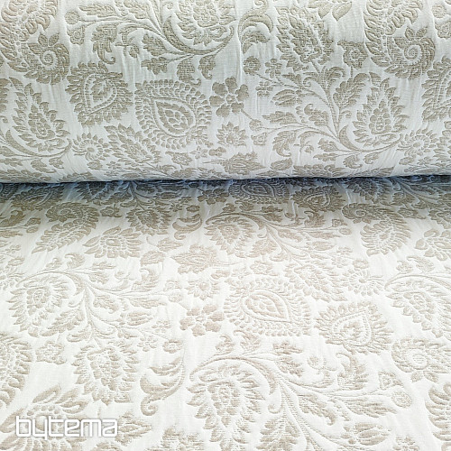 Dekorativer Stoff COSTA FLOR BEIGE