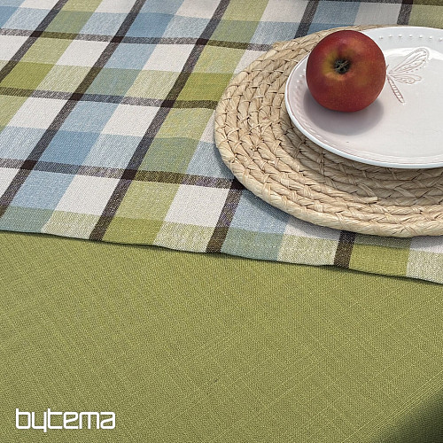 Tischdecke und Schal VALS GREEN