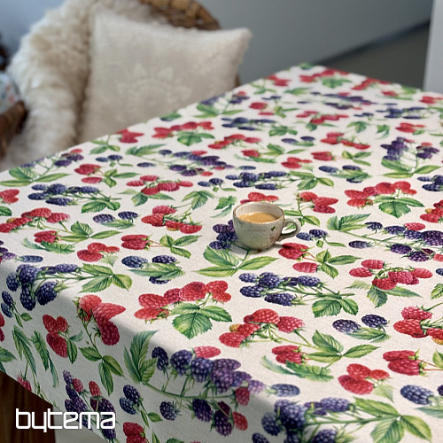 Tischdecke HIMBEEREN UND BROMBEEREN