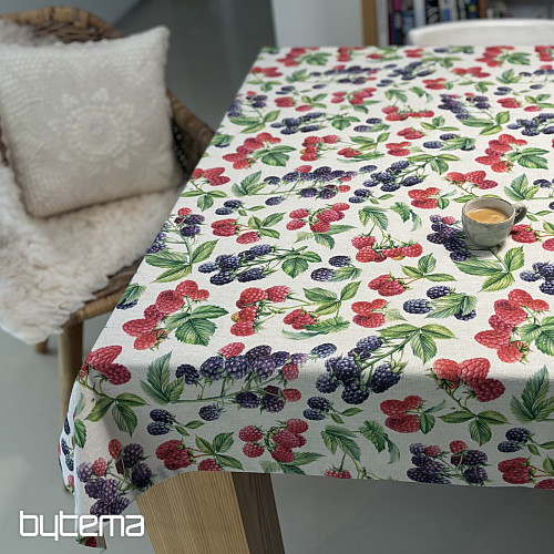 Tischdecke HIMBEEREN UND BROMBEEREN