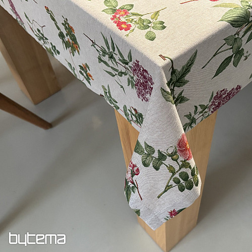 Tischdecke BLUMEN OREGON