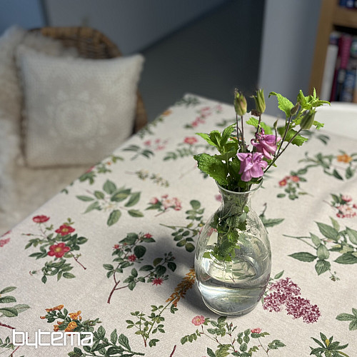 Tischdecke BLUMEN OREGON