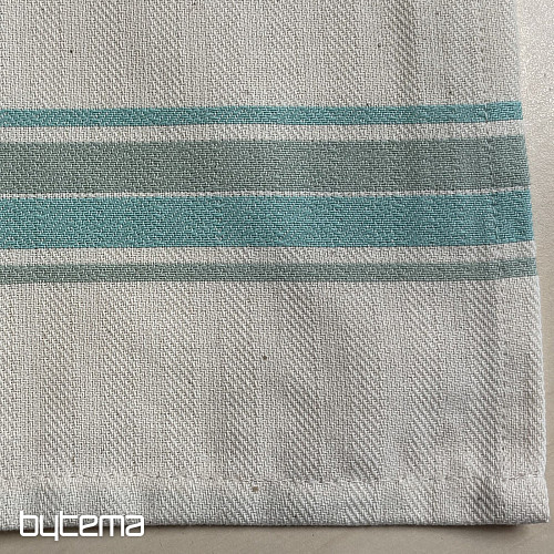 Handtücher Französische Streifen Aqua 70x50 2 Stück