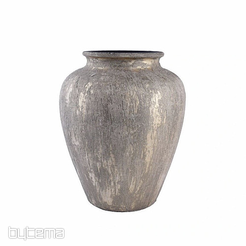 Keramikvase TAVIR 24x30 rustikales Gold
