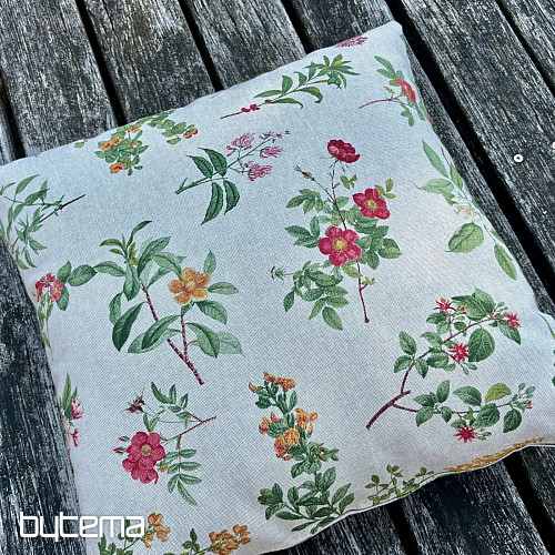 Dekorativer Kissenbezug mit Blumenmotiv aus Oregon