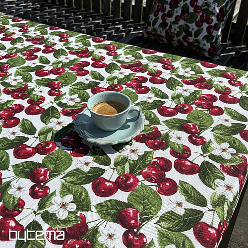 Tischdecke Kirsche