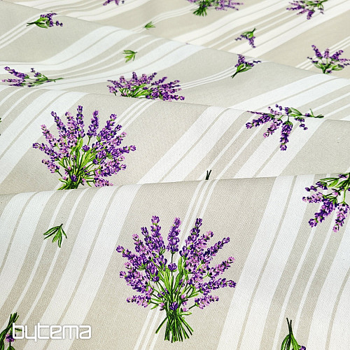 Dekorativer Stoff LAVENDEL PROVENCE