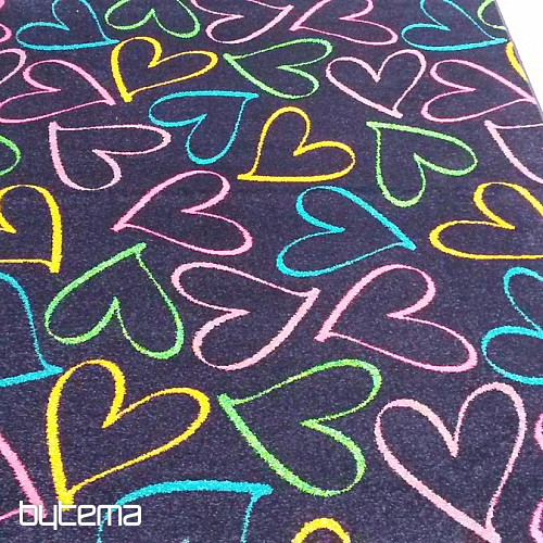 Kinderteppiche round HEARTS