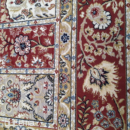 Wollteppich ORIENT klassisch alt-pink