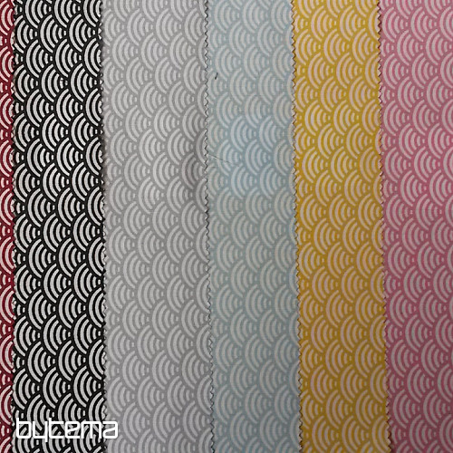 Dekorationsstoff SUSHIS gris clair