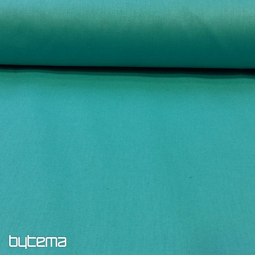 Baumwollstoff UNI TÜRKIS