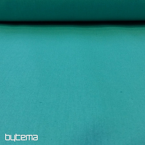 Baumwollstoff UNI TÜRKIS