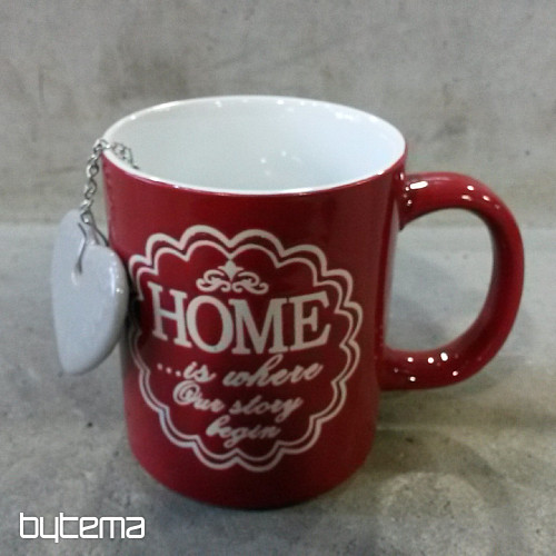 Becher mit Sieb HOME