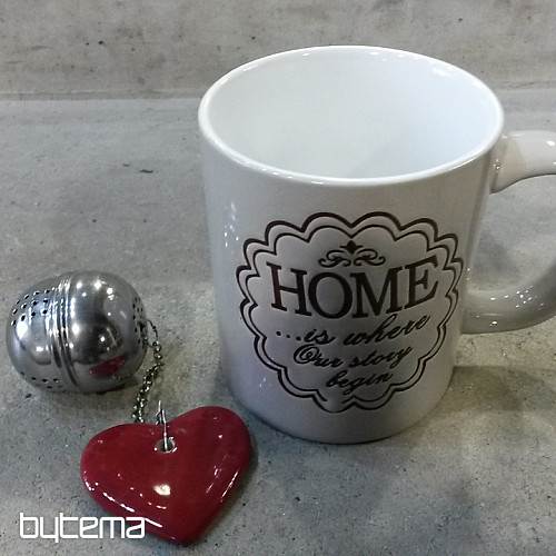 Becher mit Sieb HOME