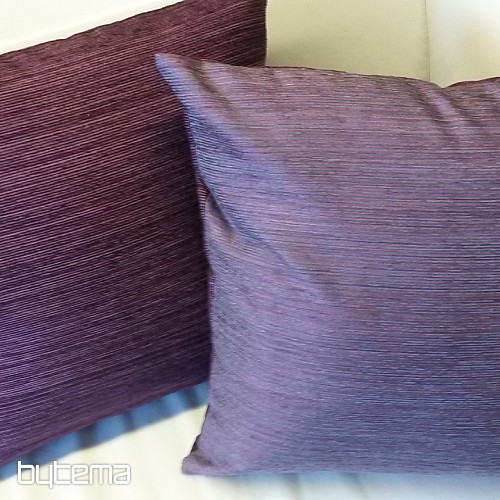 Chenille-Kissenbezug ELIA purple