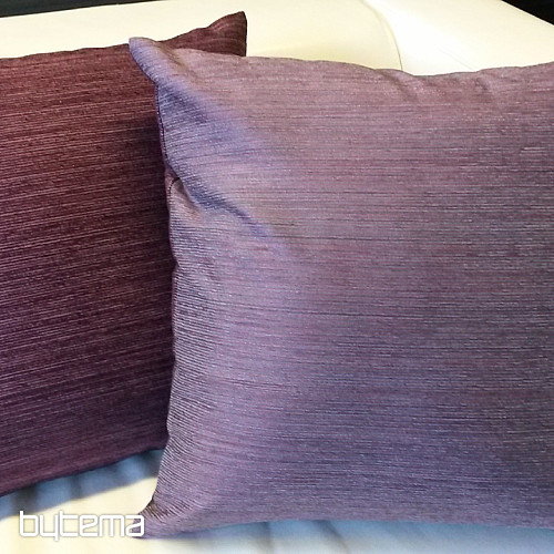 Chenille-Kissenbezug ELIA purple