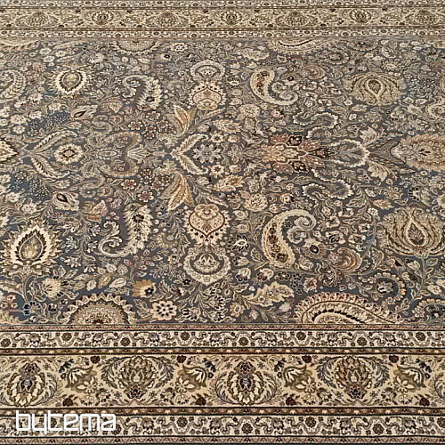 Luxuriöser klassischer Wollteppich ORIENT BLUE 901