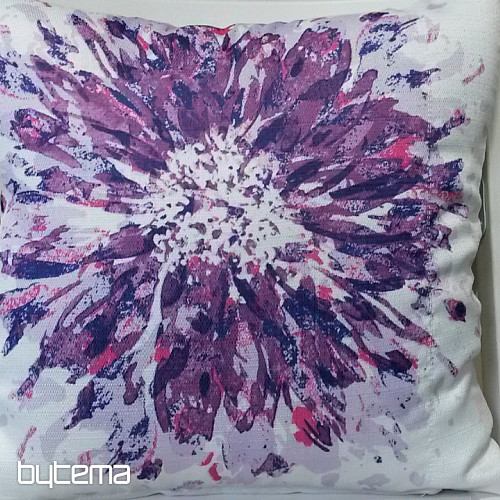 Dekorativer Kissenbezug FLOWER lila