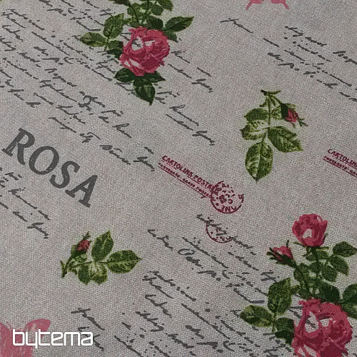 Dekorationsstoff CLOE ROSA 280 cm