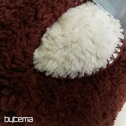 Wohndecke SCHAF 150/200 braun