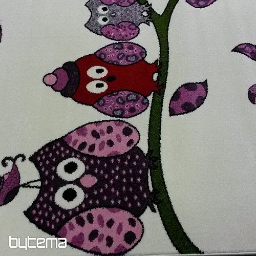 Kinderteppich BELLA EULE  creme