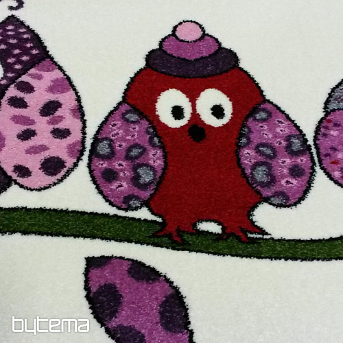Kinderteppich BELLA EULE  creme