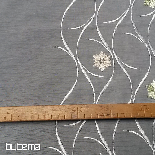 Gardine Welle Blume 175