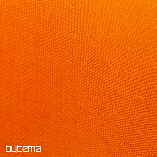 Baumwollstoff UNI orange Mandarine