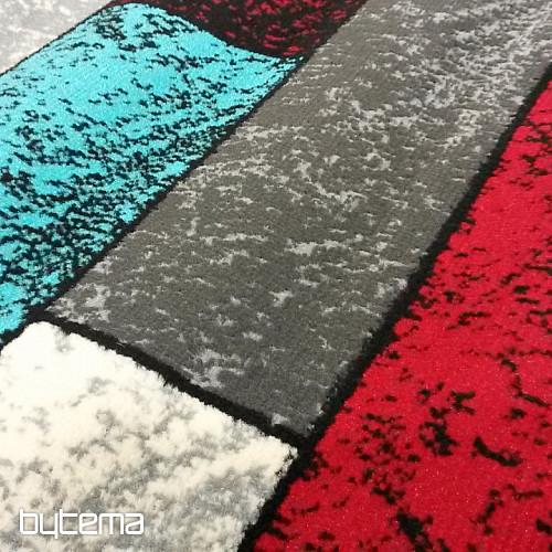 Teppich AMAZON grey red