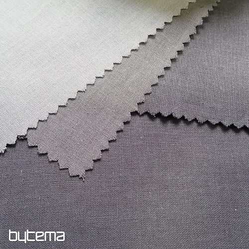 Baumwollstoff UNI grau