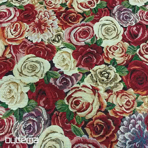 Gobelinstoff ROSE