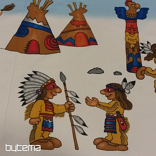 Dekorationsstoff INDIANS