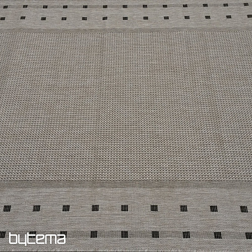 Schnallenteppich FLOORLUX 20329/04 silber-schwarz