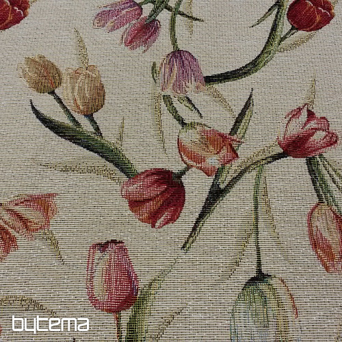 Gobelin Stoff TULIPS