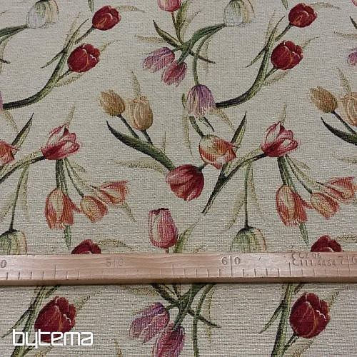 Gobelin Stoff TULIPS