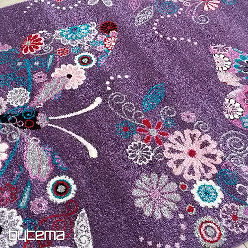 Kinderteppiche BELLA KIDS 3 violet