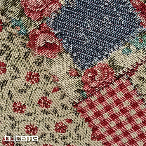 Gobelinstoff VINTAGE BLUMEN