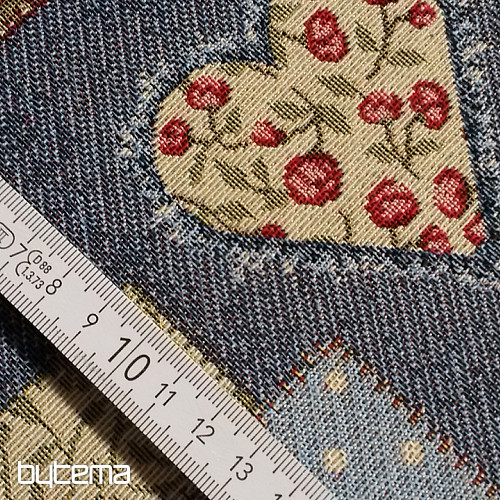 VINTAGE PATCHWORK Gobelinstoff