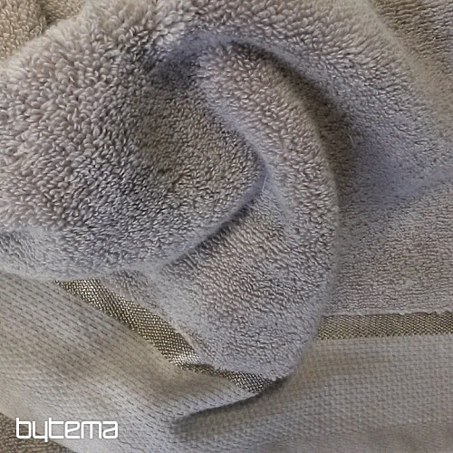Handtuch und Badetuch MICRO beige-grau