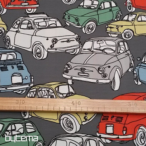 Dekorationsstoff CARS gray