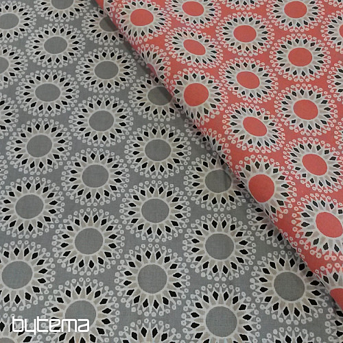 Baumwollstoff MALAWA orange