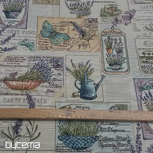 Gobelinstoff LAVENDER SEEDS GARDEN 3