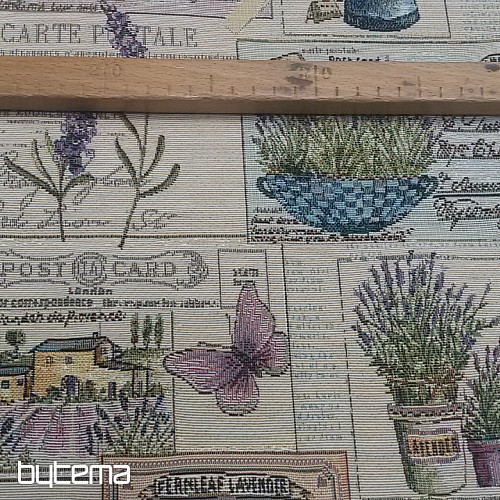Gobelinstoff LAVENDER SEEDS GARDEN 3