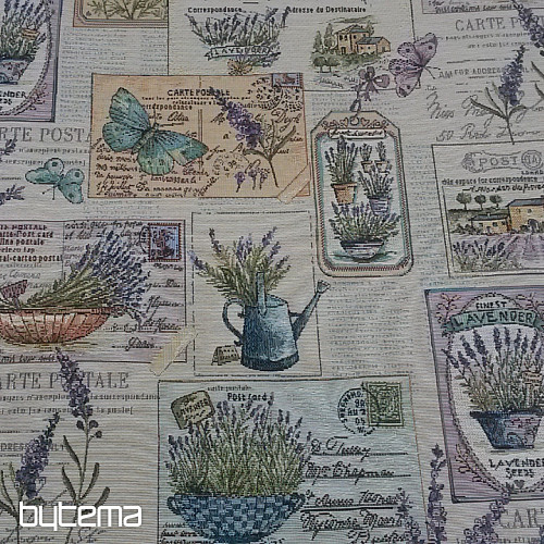Gobelinstoff LAVENDER SEEDS GARDEN 3
