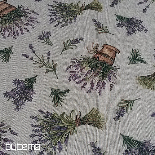 Gobelinstoff LAVANDER ALLOVER
