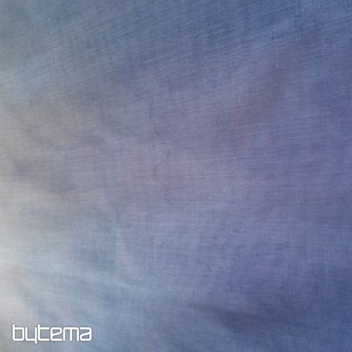 Leichter dekorativer Vorhang HAPPY blau