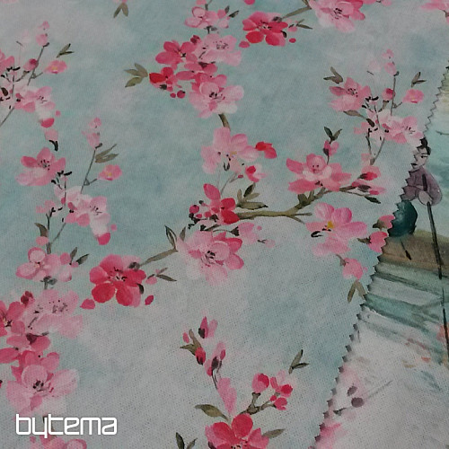 Dekorationsstoff MIDORI Japanische Sakura