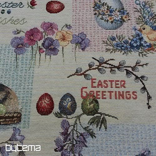 Gobelinstoff FROHE OSTERN
