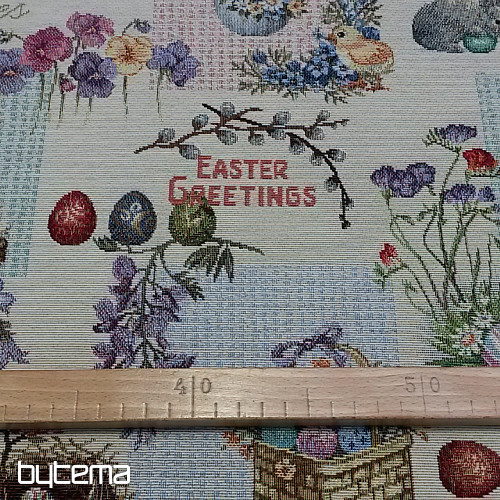 Gobelinstoff FROHE OSTERN